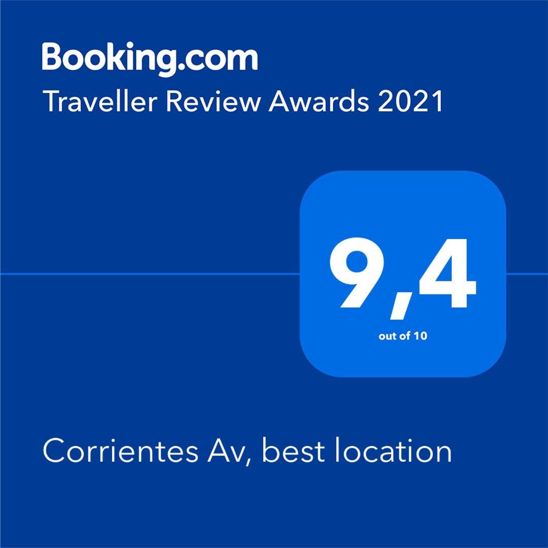 Corrientes Av, Best Location Buenos Aires Bagian luar foto